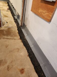 French Drain Installation